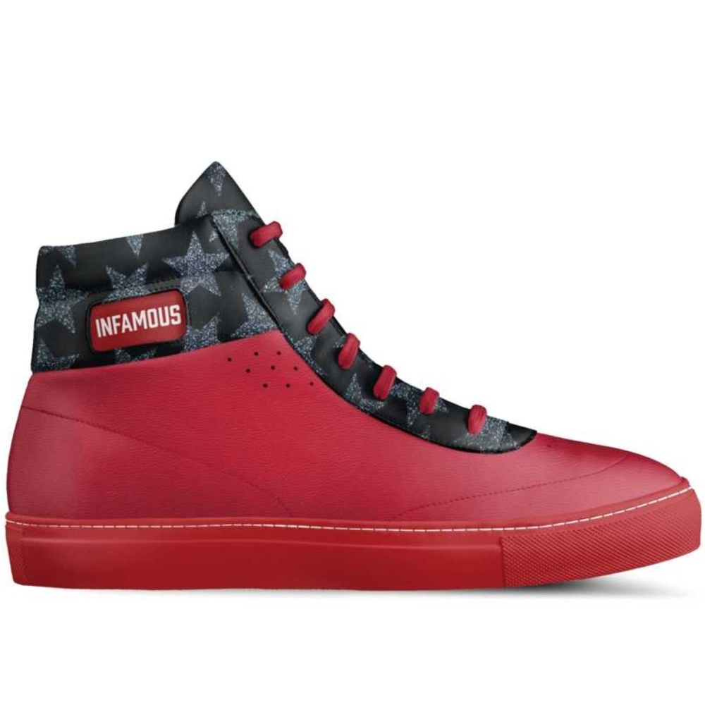 Limited Edition Patriotic Vintage Style High Top